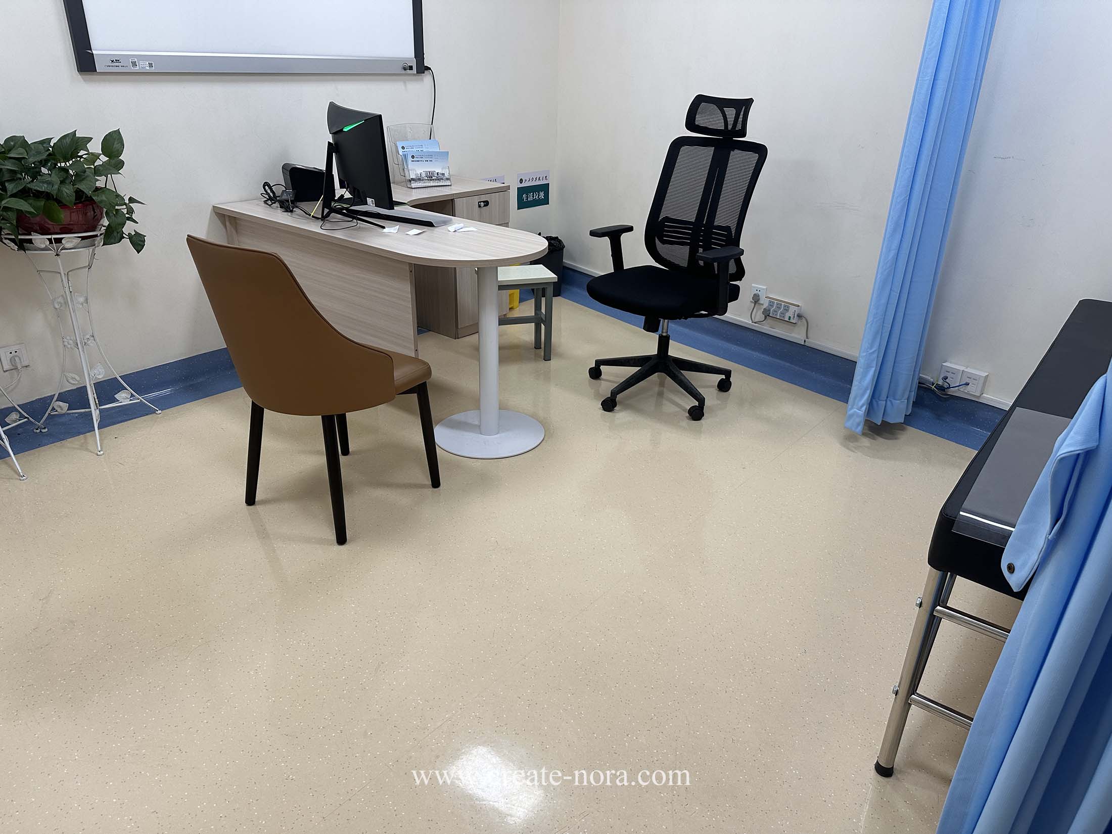 the photo of nora rubber flooring in Shanxi Bethune Hospital 8